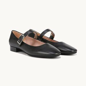 NWT - LifeStride Cameo Black Mary Jane Flat (Size 7W)